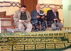 جنازة زوجة المستشار المأمون الهضيبي