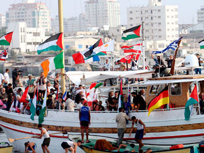 رحلة سفينة "الأمل" لكسر حصار غزة