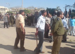 بلطجة وضرب في جامعة الفيوم