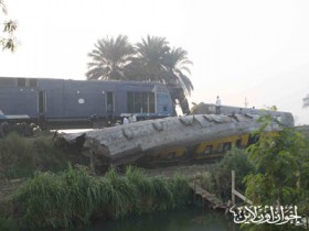 حادث تصادم قطاري العياط