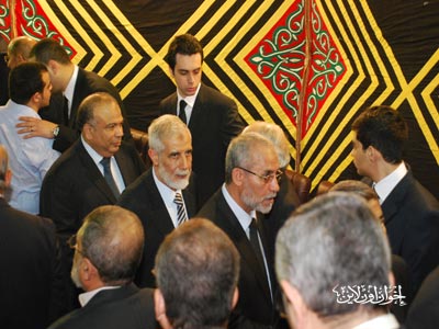 عزاء مهيب للمستشار الرفاعي