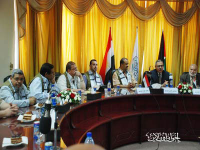 زيارة الوفد للجامعة الإسلامية