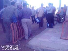 توزيع بطاقات التصويت في دمياط