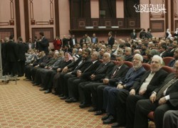 احتفالية الإخوان بالثورة والشاطر ومالك (1)