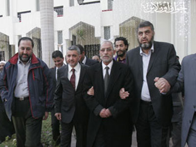 احتفالية الإخوان بالثورة والشاطر ومالك (2)