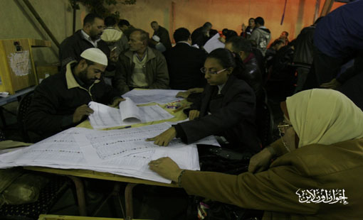 فرز الأصوات في المرحلة الثانية للانتخابات