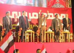 المؤتمر الجماهيري للدكتور مرسي بالإسكندرية