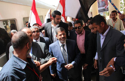 زيارة د. محمد مرسي للأقصر