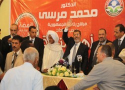 لقاء د. مرسي مع أهالي النوبة