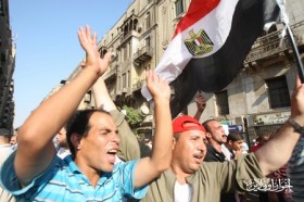 فرحة الشعب المصري بفوز د. محمد مرسي