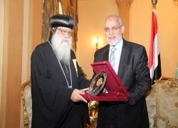 زيارة الأنبا باخوميوس للمرشد العام