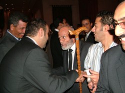 حضر الإفطار عدد من رموز الإخوان