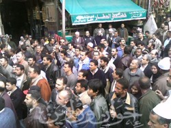 الشوارع الجانبية للأزهر اكتظت بآلاف المتظاهرين