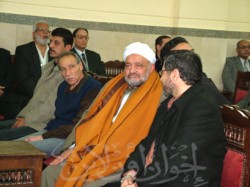 الشيخ أمين الديب في مقدمة المعزين