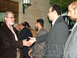 د. حبيب يسلم على أهل الحاج يوسف قتة