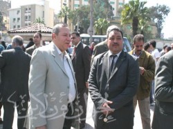 النائب عصام مختار يشارك في الجنازة