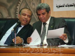 النائبان صبحي صالح والدكتور محمد سعد الكتاتني