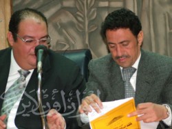 د. أحمد أبو بركة ومحمد مصطفى شردي