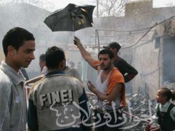 الحريق خلَّف دمارًا كبيرًا في المنطقة