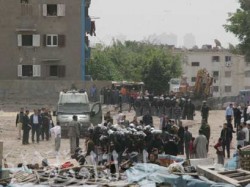 حشود أمنية تحاصر قلعة الكبش لمنع مظاهرات الأهالي