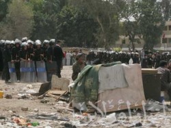 حشود أمنية تحاصر قلعة الكبش