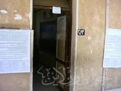 مدخل لجنة 35 رجال بمدرسة الوحدة بكفر سعد.. أين الناخبون؟!!