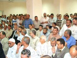 حشد كبير حضروا للتهنئة