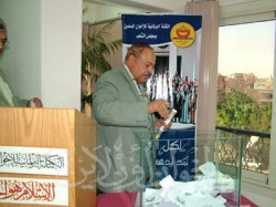 النائب محمد الجزار أثناء التصويت