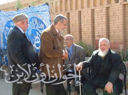 عدد من قيادات الإخوان الذين شاركوا في الجنازة