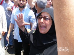 مواطنة تطالب بالقصاص للشهيدة