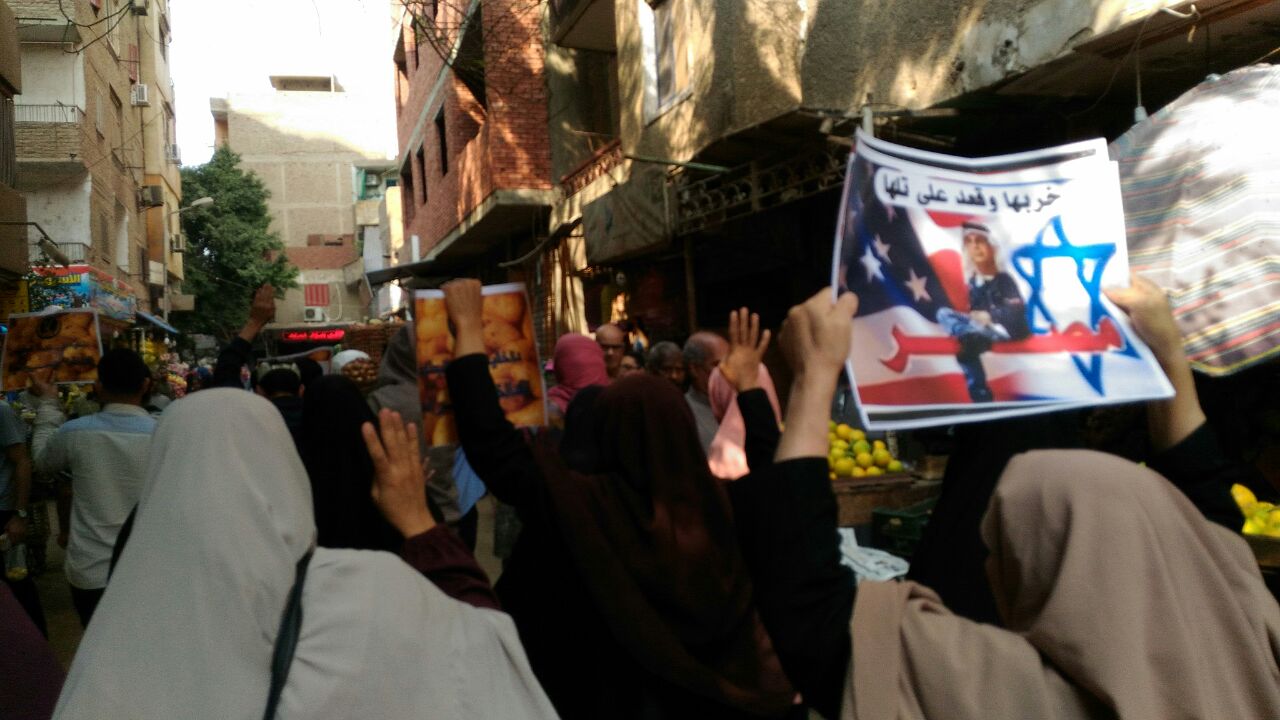 بالصور.. مسيرة ثوار فيصل بالجيزة ضد الغلاء والاعتقالات