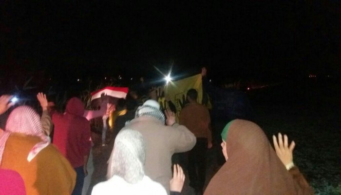 مسيرة ليلية لثوار دمنهور بالبحيرة ضد جرائم الانقلاب