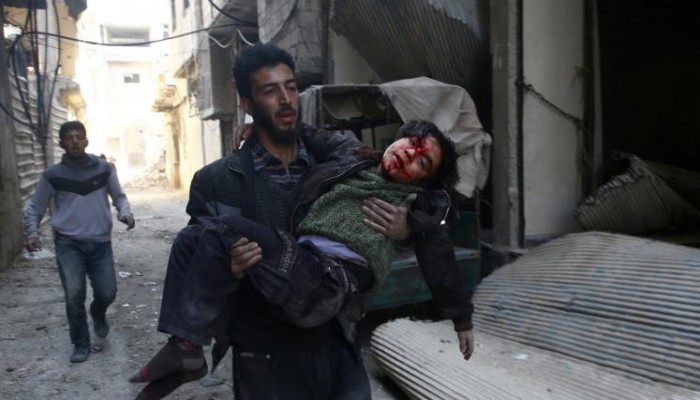 بيان من الإخوان المسلمين حول مجزرة سفاح سورية بغوطة دمشق