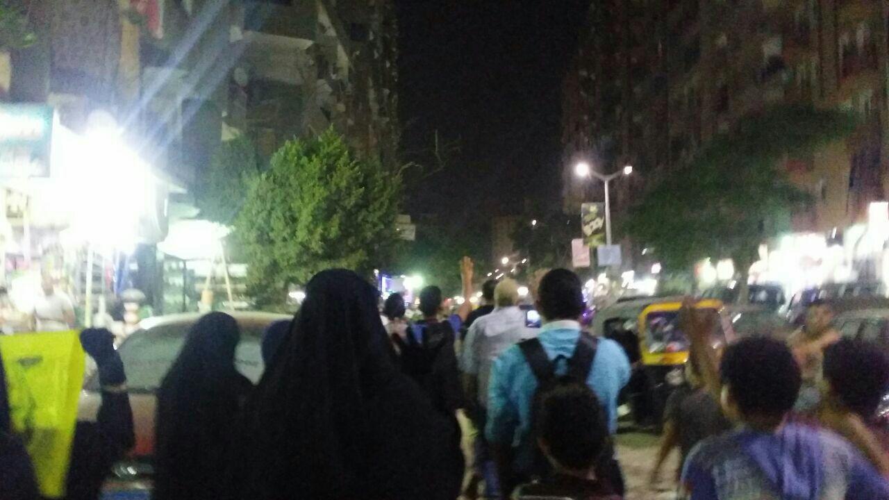 بالصور.. مسيرة ثوار صفط اللبن بالجيزة