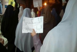 مسيرة لحرائر الإسكندرية تندد بحملات الاعتقال العشوائي