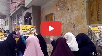 فيديو.. أحرار أبوكبير بالشرقية بمسيرة "عسكر روسيا بره"