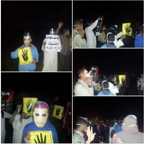 ثوار الدلنجات يتظاهرون تنديدًا باغتيال "رجب حنطور"