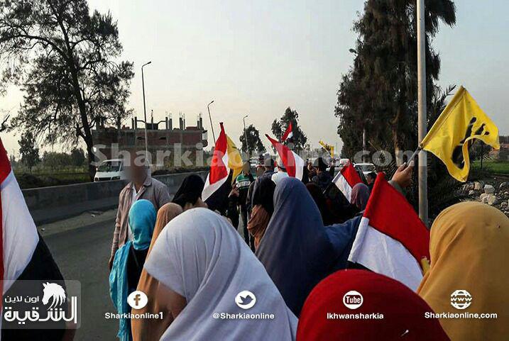 "دعم الشرعية" بالشرقية يختتم أسبوع "قادتنا أبطال" بمسيرة حاشدة