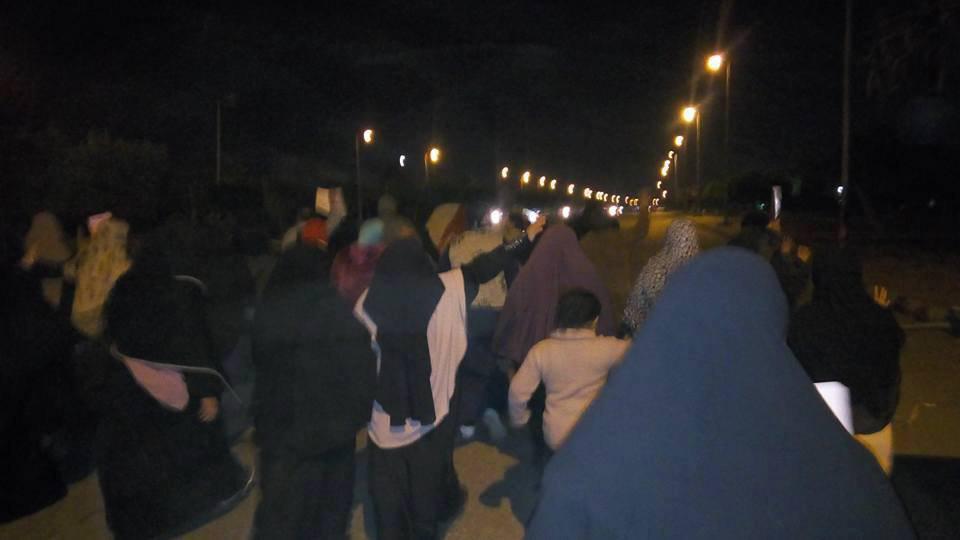 مسيرة بالعاشر من رمضان في أسبوع "السيسي عدو الشعب"