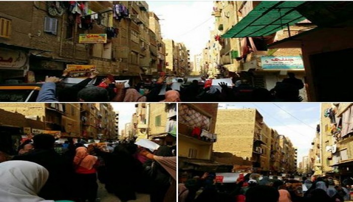 ثوار الجيزة يواصلون نضالهم بأسبوع "السيسي عدو الشعب"