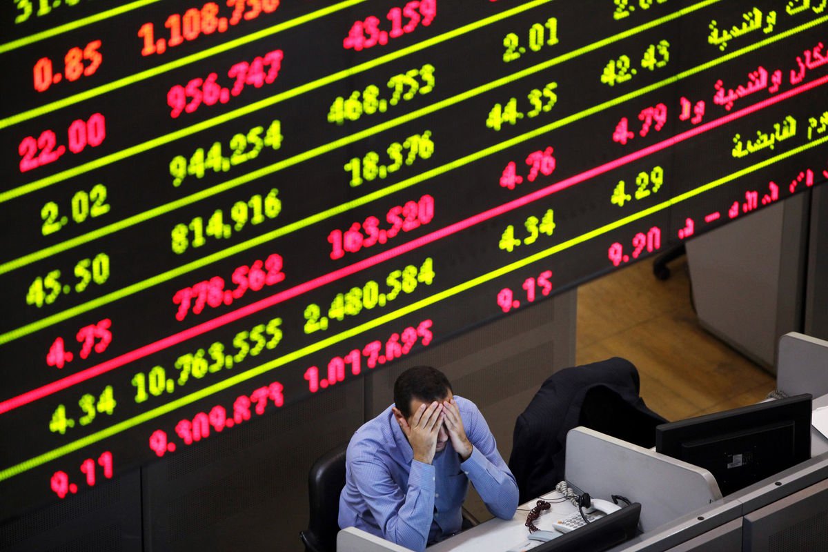 7مليارات جنيه خسائر البورصة اليوم