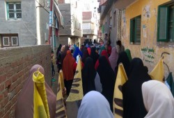 ثوار دمياط ينتفضون ضد السيسي الخائن