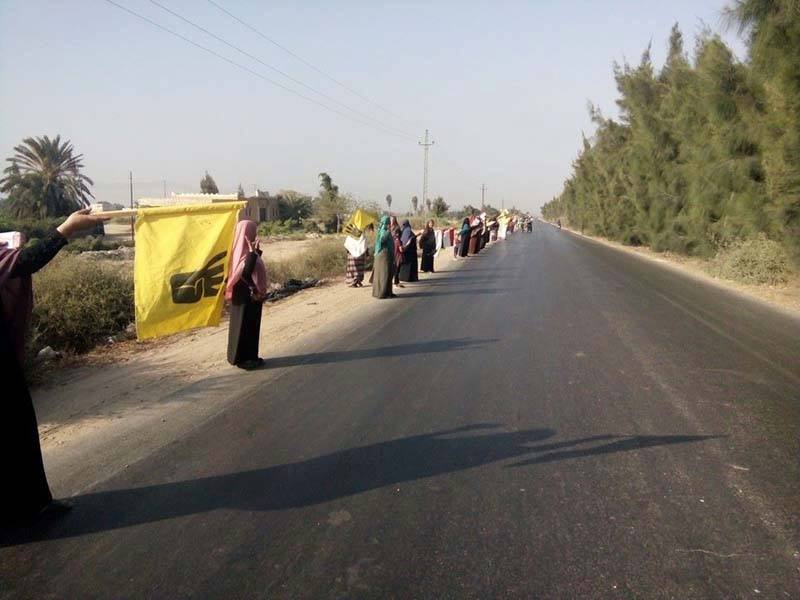 ثوار النوبارية بالبحيرة ينتفضون مع انطلاق "أزيحوا الفقر والطغيان"