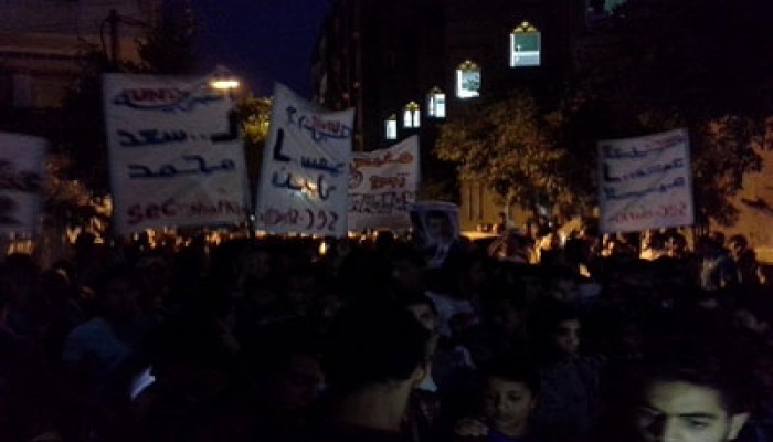 فيديو.. مسيرة ليلية بأبوكبير ضمن فعاليات "الثورة مع الغلابة"