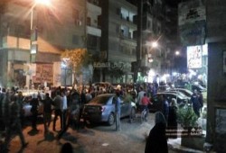 مظاهرة مسائية بقرية مطرطارس في أسبوع "الثورة مع الغلابة"