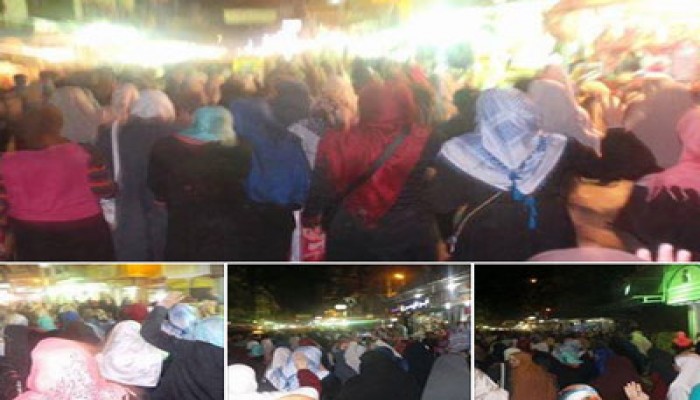 بالصور.. مسيرة  ليلية لأحرار السيوف تندد بجرائم العسكر