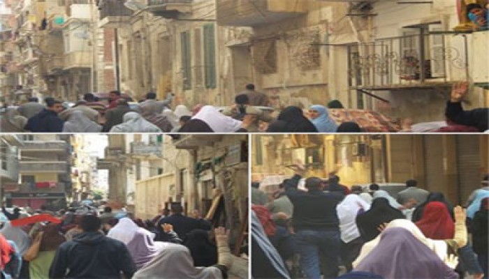 ثوار كوم حمادة يتضامنون مع معتقلي "سلخانة الأبعادية"