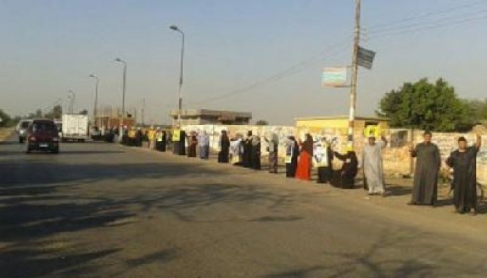 مباشر.. أهالي قرية الرئيس ينتفضون رفضًا لأحكام الإعدامات