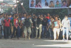 ميليشيات الانقلاب تحرق منازل الأهالي بمدينة السادات