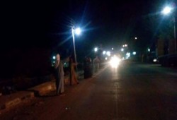 سلاسل بشرية مسائية بقرى الفيوم رفضًا للانقلاب العسكري